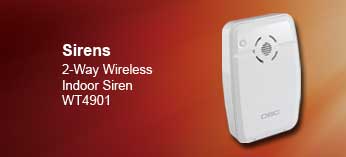 Click to learn more about the WT4901 Indoor Siren