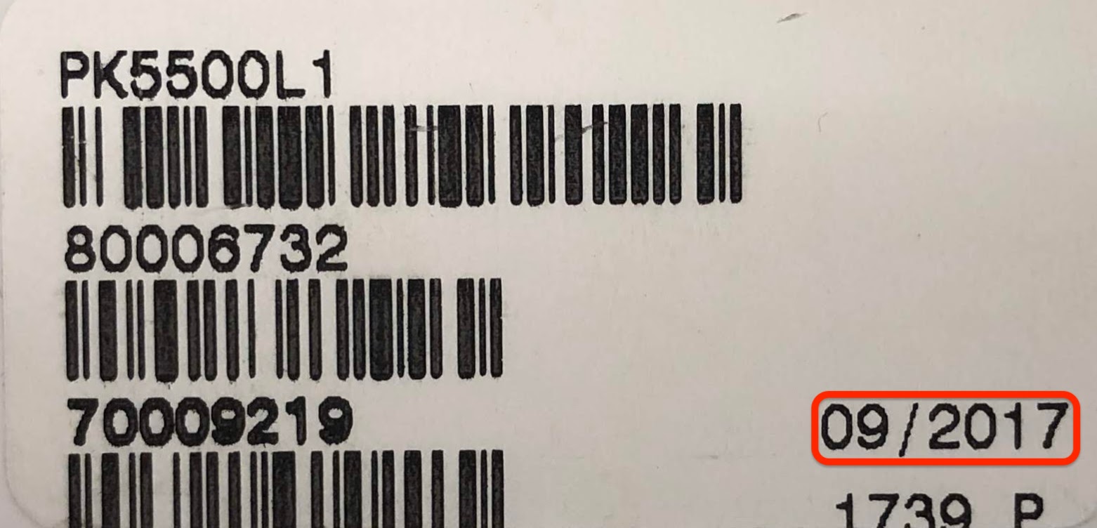 canon manufacture date code